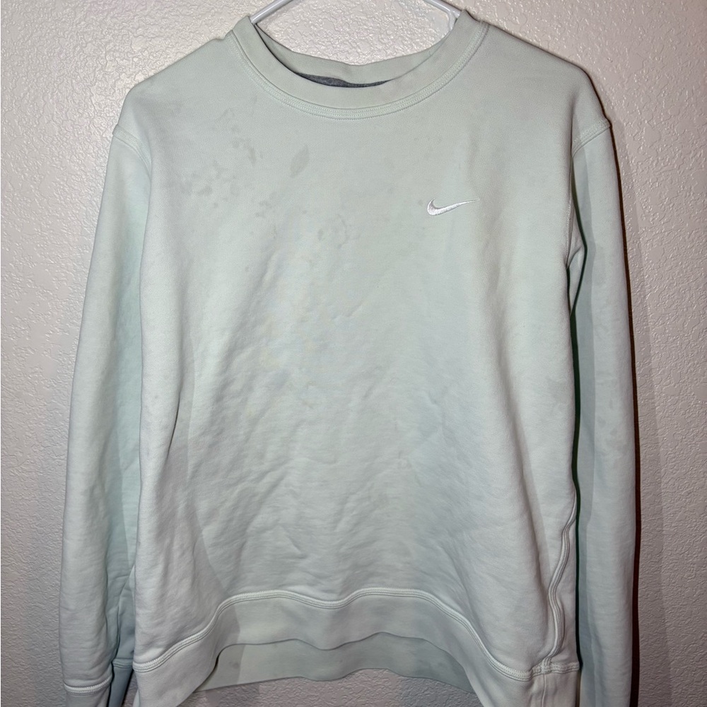 Nike Light Gray Crewneck Sweater
